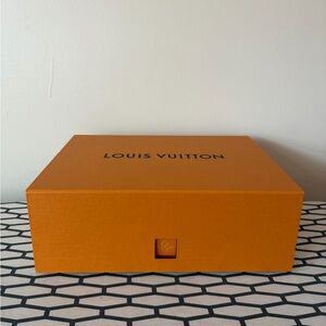 Louis Vuitton Signature Orange Paper box big